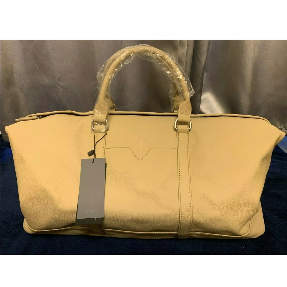 🆕 Tesla Leather Moab Weekender